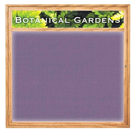 United Visual Products Open Faced Traditional Rounded Corkboard UV640ARC-SATIN-FORBO